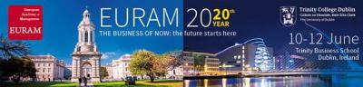 EURAM 2020 conference in Dublin (Call for papers)